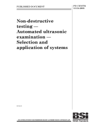 PD CEN/TR 15134:2005