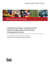 BS EN ISO/IEC 17021-2:2018