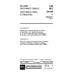 IEC 60168:1994/AMD2:2000