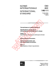 IEC 60146-1-1:1991