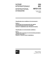 IEC 60721-3-5:1997
