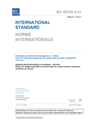 IEC 60335-2-31:2012