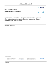 NBN ISO 12312-3:2023