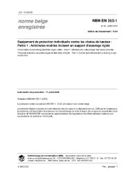 NBN EN 353-1:2002