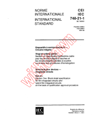 IEC 60748-21-1:1991