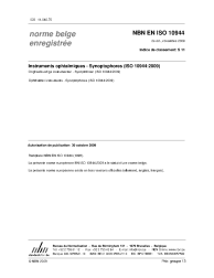 NBN EN ISO 10944:2009