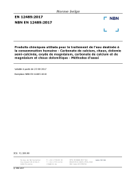 NBN EN 12485:2017