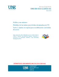 UNE-EN 1514-2:2014+A1:2022