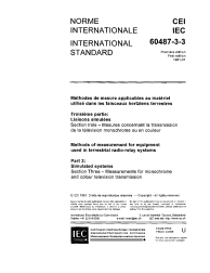 IEC 60487-3-3:1981