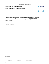 NBN ISO/IEC TS 33054:2021