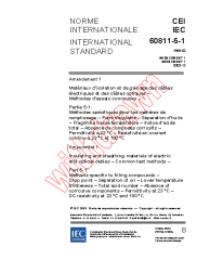 IEC 60811-5-1:1990/AMD1:2003