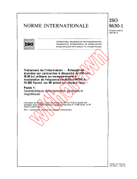 ISO 8630-1:1987