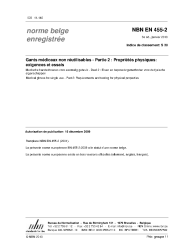 NBN EN 455-2:2010