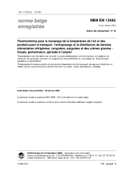NBN EN 13485:2002