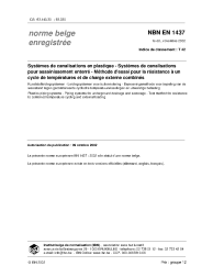 NBN EN 1437:2002