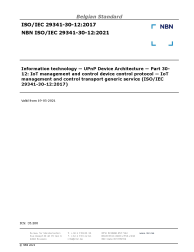 NBN ISO/IEC 29341-30-12:2021