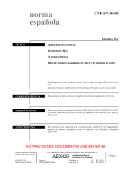 UNE-EN 50149:2012 (R2018)