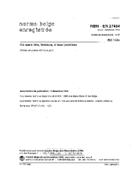NBN EN 27434:1992