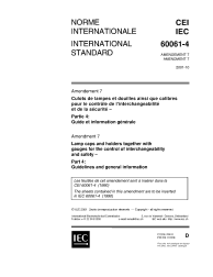 IEC 60061-4:1990/AMD7:2001