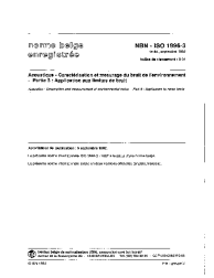 NBN ISO 1996-3:1992