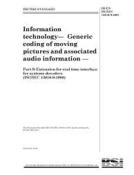 BS EN ISO/IEC 13818-9:2001