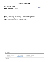 NBN ISO 16425:2024