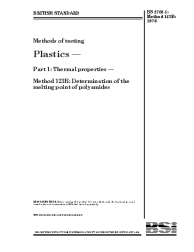 BS 2782-1 Method 123B:1976