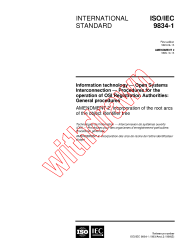 ISO/IEC 9834-1:1993/AMD2:1998