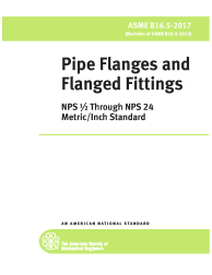 ASME B16.5-2017