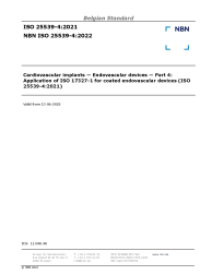 NBN ISO 25539-4:2022