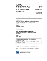 IEC 60061-1:1969/AMD54:2016