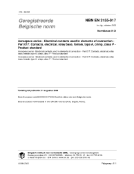 NBN EN 3155-017:2006