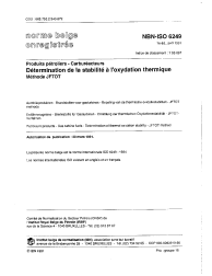 NBN ISO 6249:1991