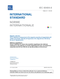 IEC 60404-6:2018