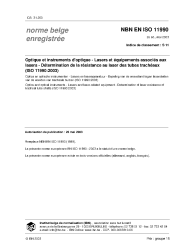 NBN EN ISO 11990:2003