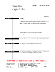 UNE-EN 13758-1:2002+A1:2007 (R2017)