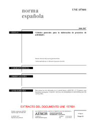 UNE 157601:2007