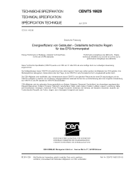 CEN/TS 16629:2014