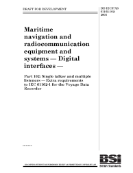 DD IEC/PAS 61162-102:2003