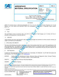SAE AMS 4111E:2014-12-11