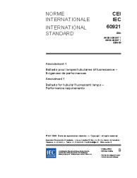 IEC 60921:2004/AMD1:2006