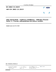 NBN EN 2002-21:2019