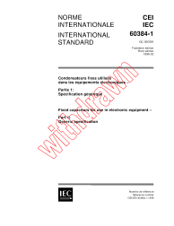 IEC 60384-1:1999