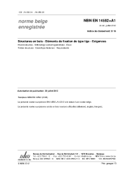 NBN EN 14592+A1:2012