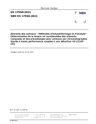 NBN EN 17550:2021