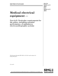 BS EN 60601-2-47:2001