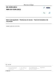 NBN EN 4195:2012