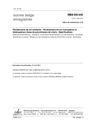 NBN EN 649:2011