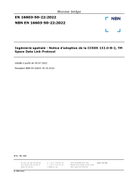 NBN EN 16603-50-22:2022