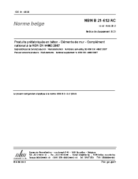 NBN B 21-612/AC:2013